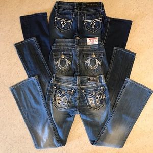 💦💙READ DISCRIPTION True Religion & Miss Mes ONLY